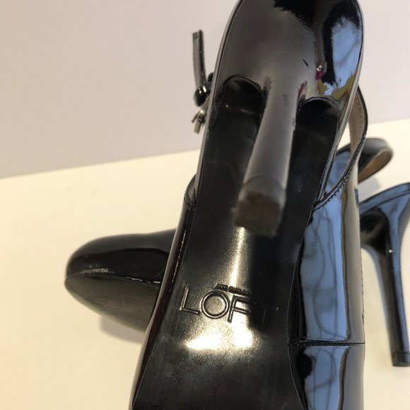 EUC Loft Platform Slingback Heels - Picture 5 of 5